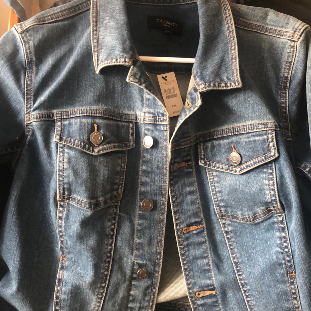 Talbots Jean jacket